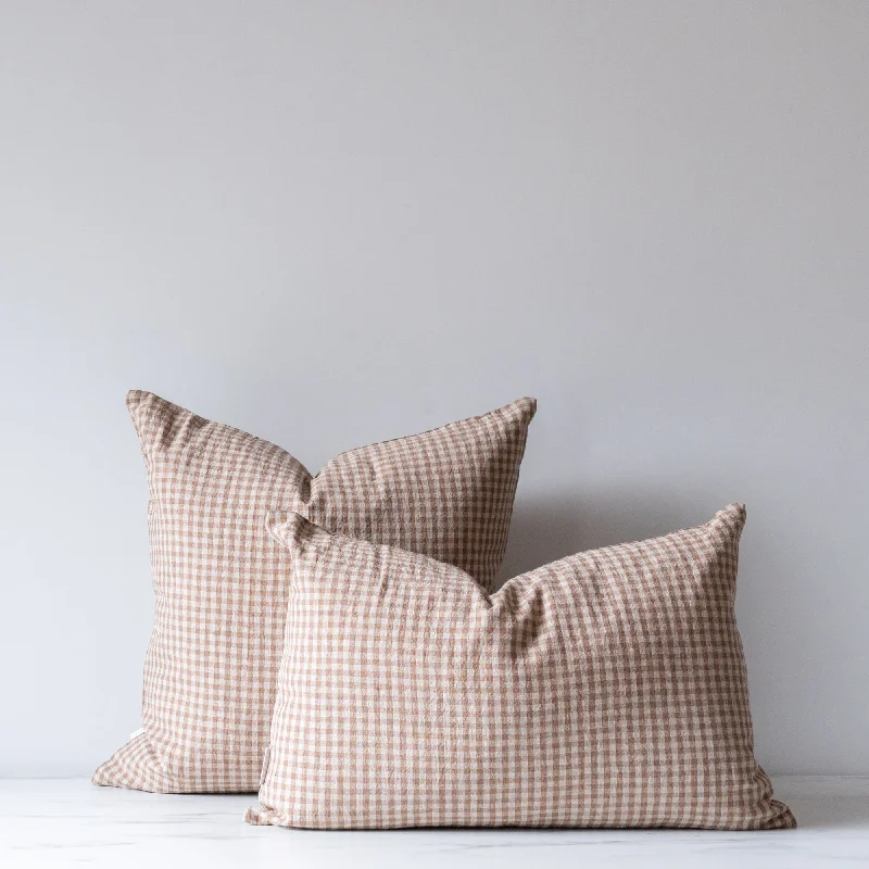 Arthur Gingham Pillow Cover