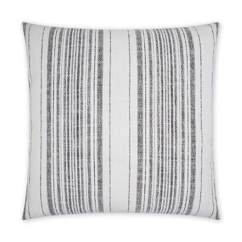 Deering Outdoor Pillow, Ebony