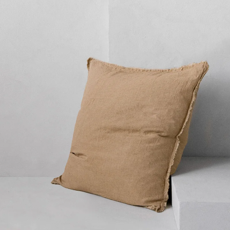 Flocca Linen Pillow - Carmel