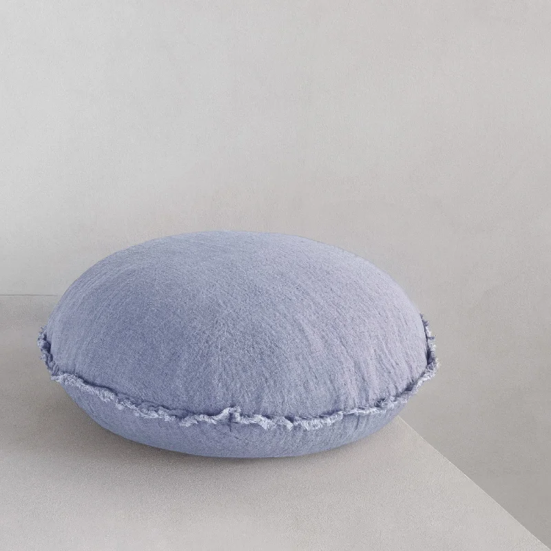 Flocca Macaron Linen Pillow - Azzura