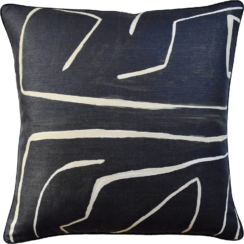 Graffito Pillow, Onyx