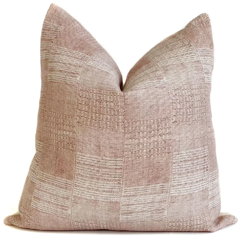 Astor Designer Pillow Cover | Blush