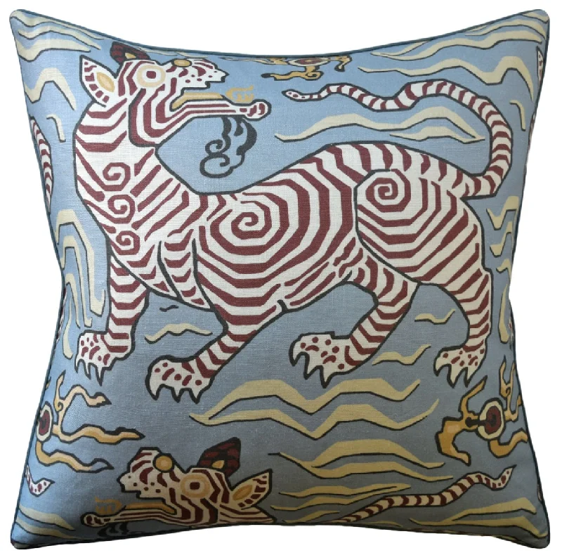 Tibet (Tiger) Pillow, Powder