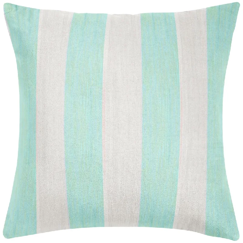 Versailles Stripe Aqua 26x26 Pillow