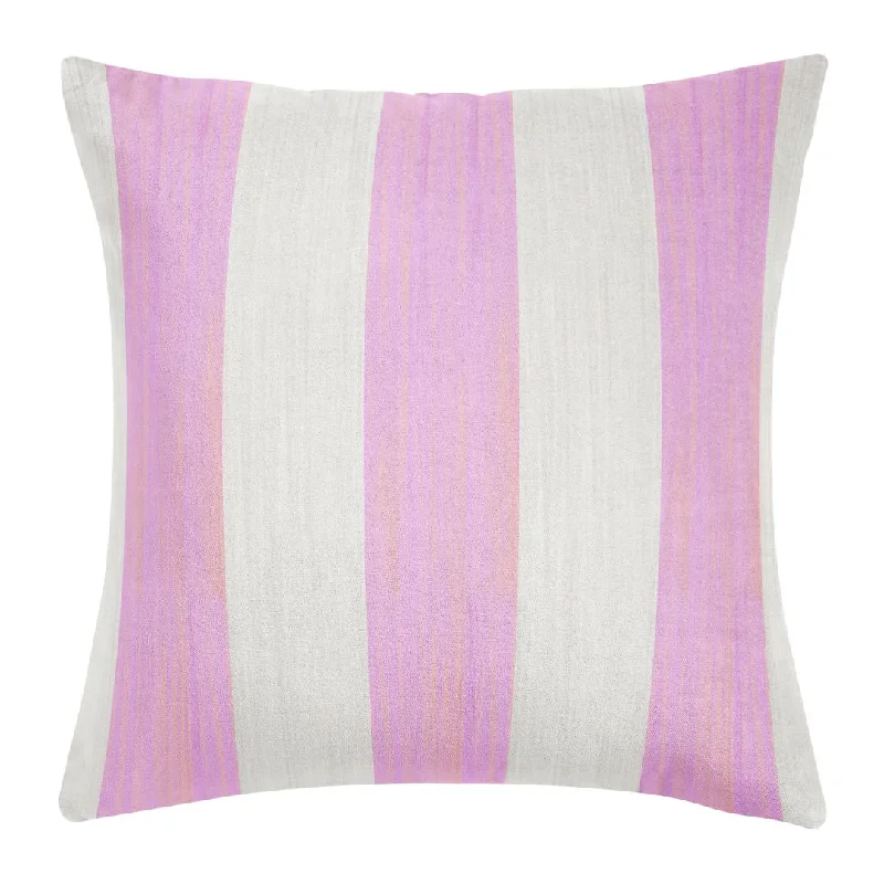 Versailles Stripe Pink 22x22 Pillow