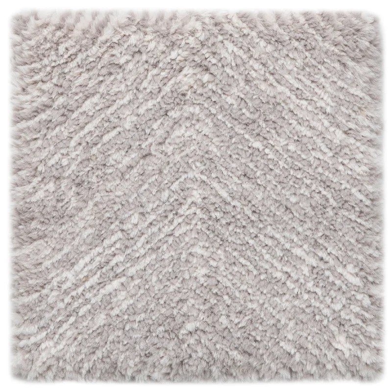 Cloud Herringbone 'Morel/Flurry'- 9'W x 12'L