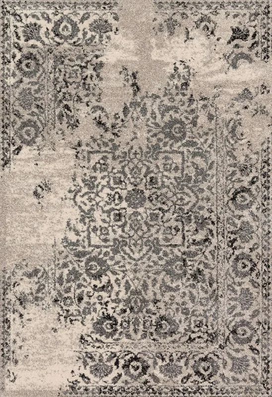 Emory EB-01 Ivory/Charcoal Rug