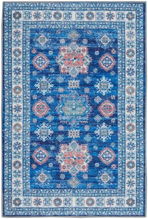 Fulton FUL02 Blue Area Rug