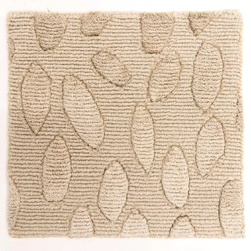 Jane in Champagne Silk Rug Sample