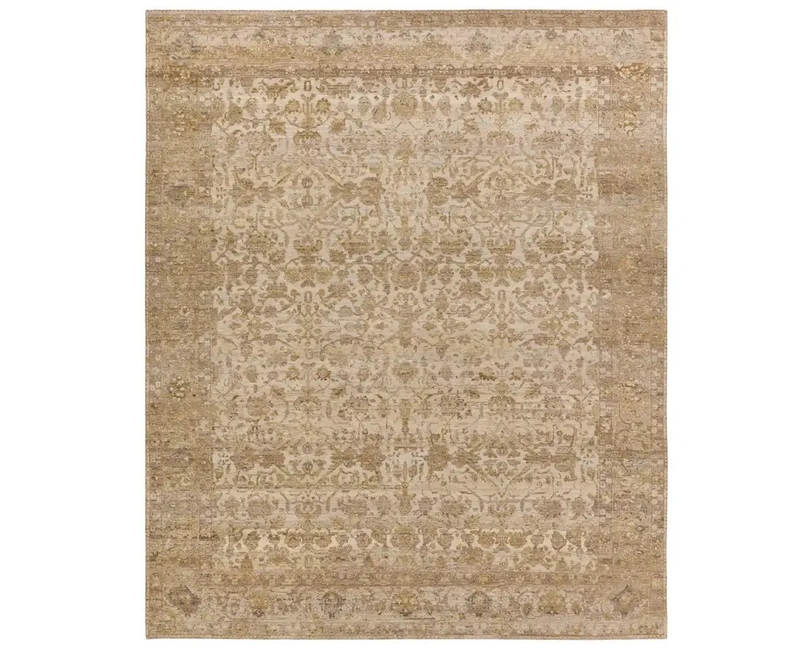 Mihret MIH01 Tan/Cream Rug