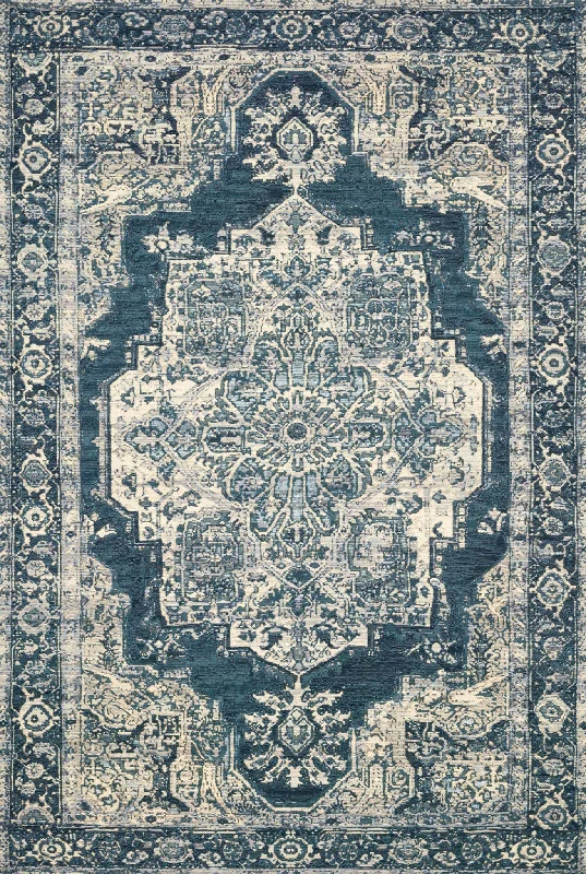 Mika MIK-01 Dark Blue/Dark Blue Rug