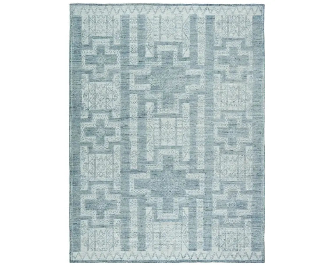 Monarch MNR02 Blue/Ivory Rug