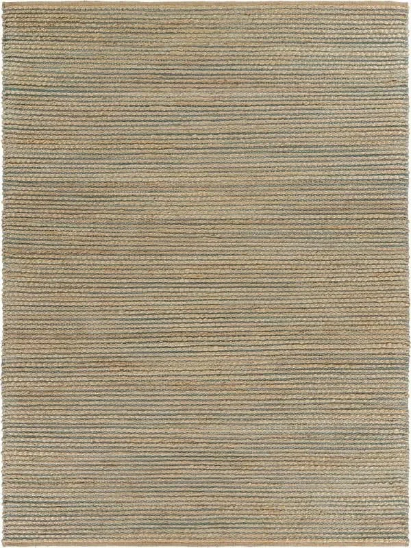 Natural Fiber Lr03378 Natural/Blue Rug