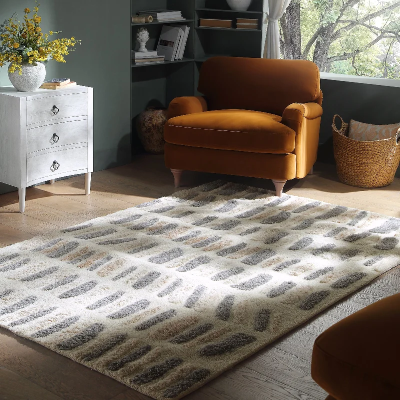 Pebble Hand Tufted New Zealand Wool Rectangular Rug