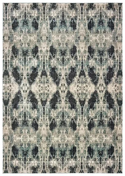 Raleigh 5507B Grey Blue Rug