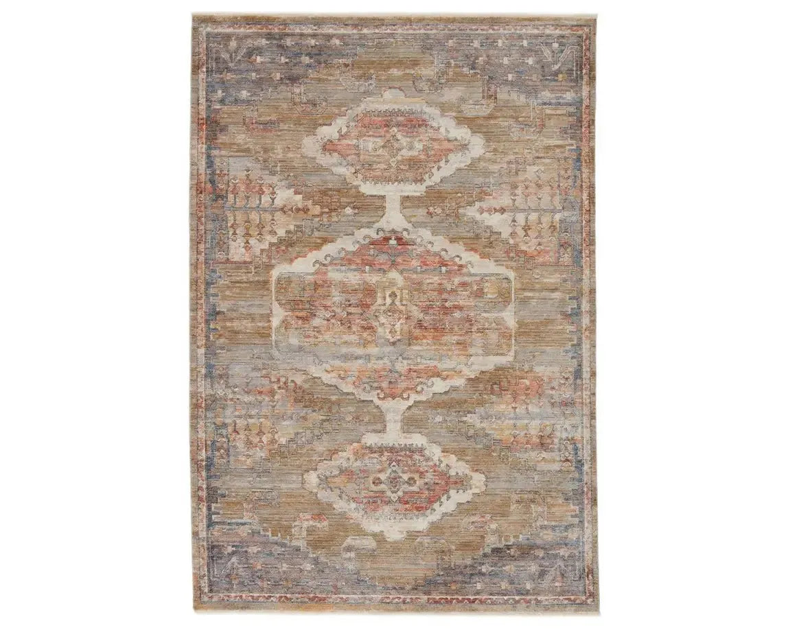 Terra TRR03 Blue/Ivory Rug