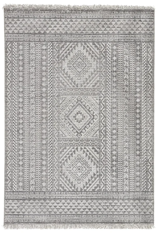 Tikal TKL01 Inayah Gray/Light Gray Rug