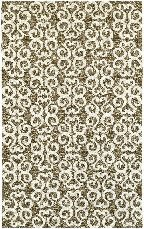 Tommy Bahama Atrium 51108 Brown / Ivory Rug