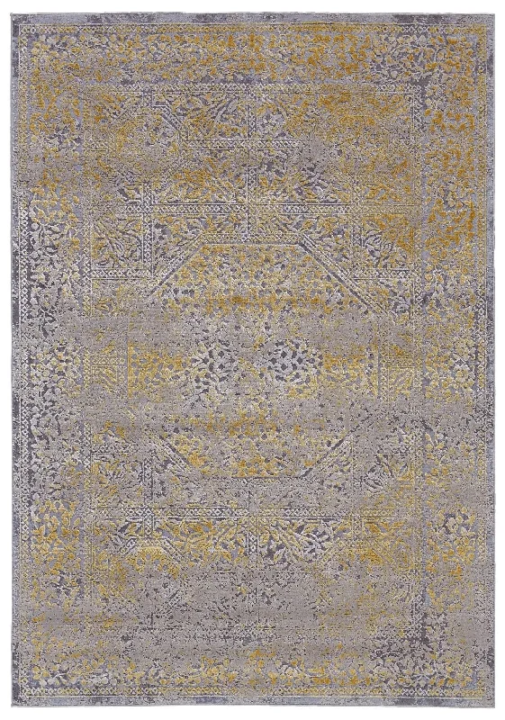 Waldor 7353971F Grey/Gold Rug