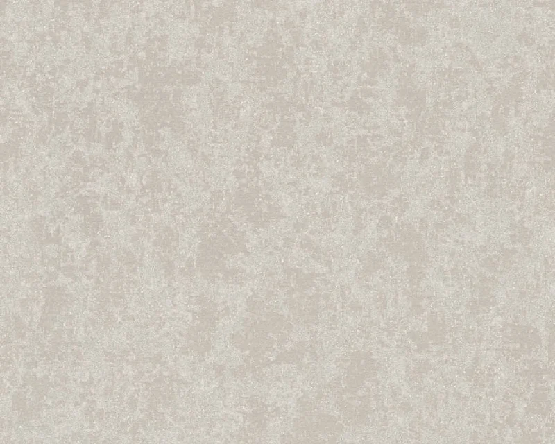 Abstract Shapes Textured Luxury Wallpaper in Grey/Metallic