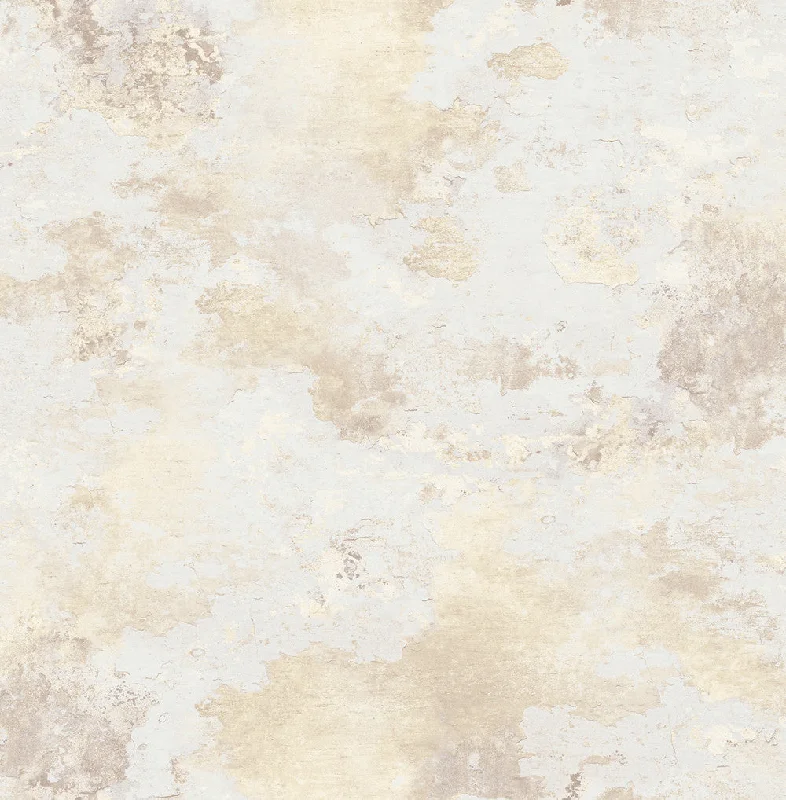 Culebrita Lighthouse Wallpaper in Sand and Cream from the Solaris Collection