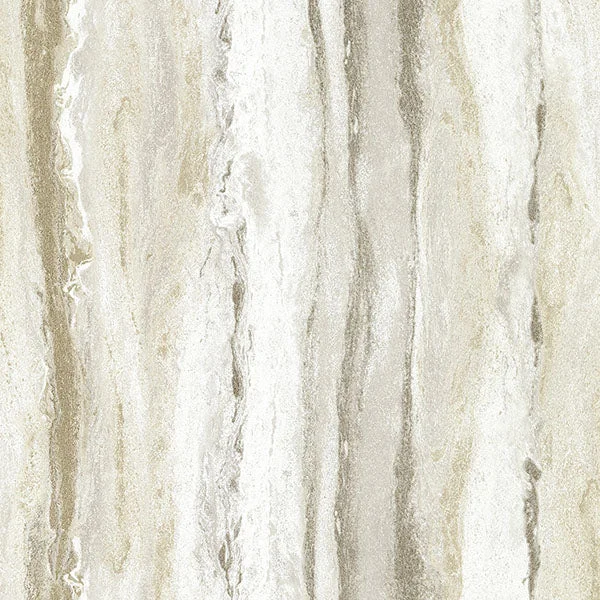 Delesse Gold Marbled Wallpaper from the Lustre Collection