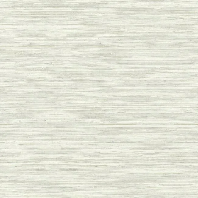 Faux Weave Grasscloth Peel & Stick Wallpaper in Beige and Grey