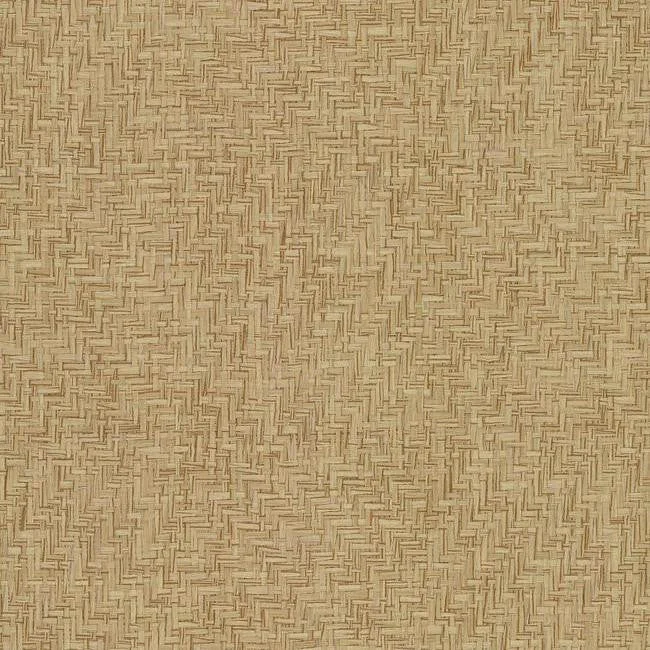 Interlocking Weave Wallpaper from the Grasscloth II Collection