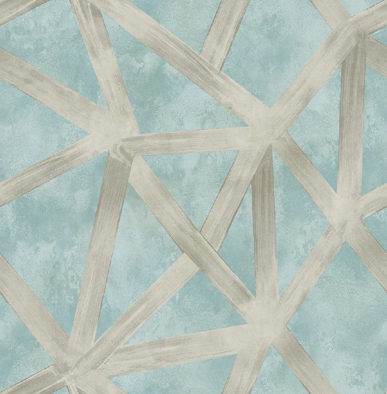 Interstellar Wallpaper in Blue and Grey from the Stark Collection