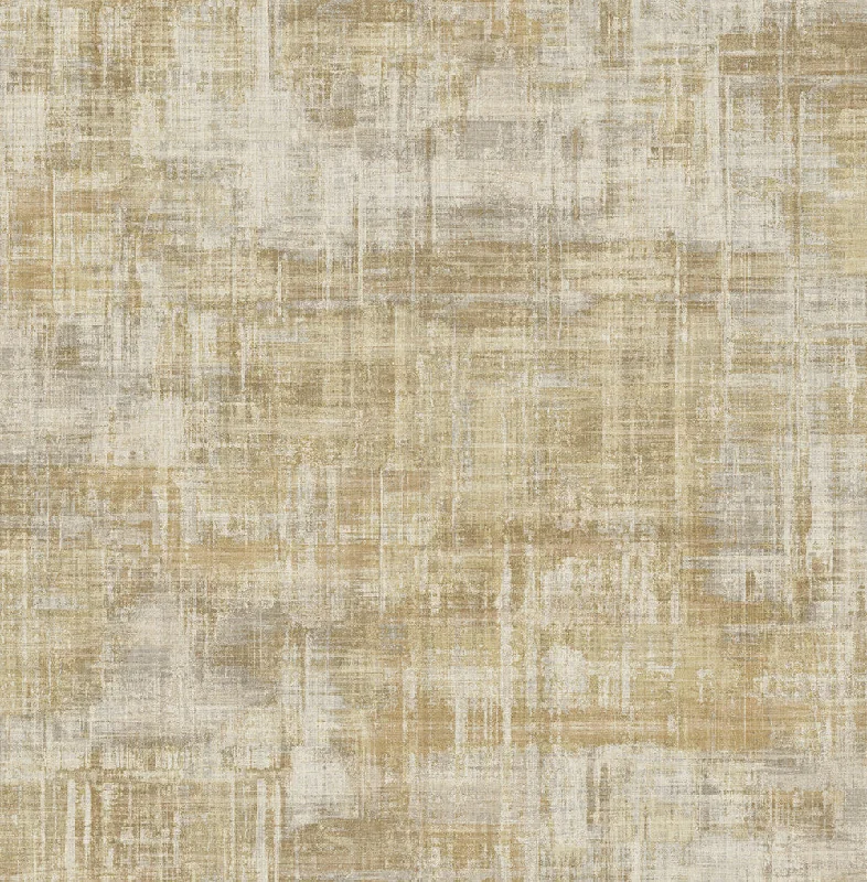 Karakoram Wallpaper in Bronze and Gold from the Stark Collection