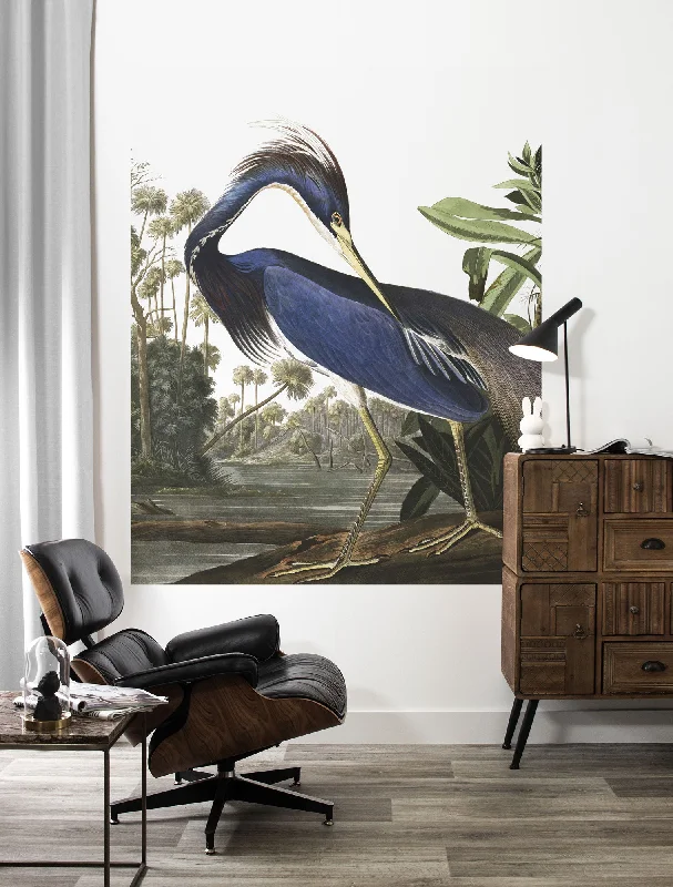 Louisiana Heron 011 Wallpaper Panel by KEK Amsterdam