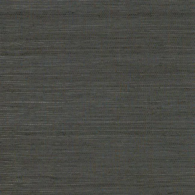 Multi Grass Wallpaper in Deep Brown from the Grasscloth II Collection