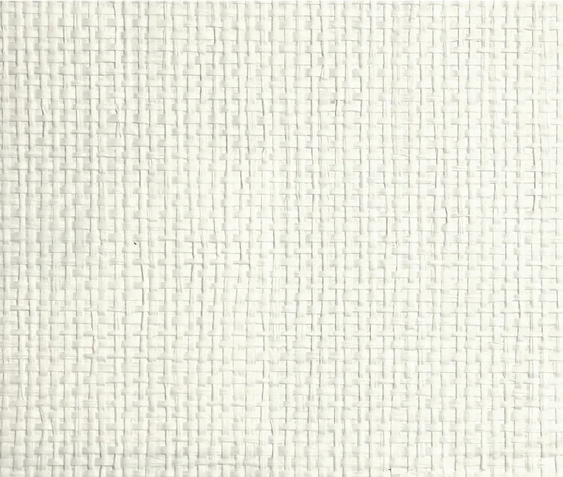 Natural Weave Wallpaper in Ivory from the Elemental Collection by Burke Decor