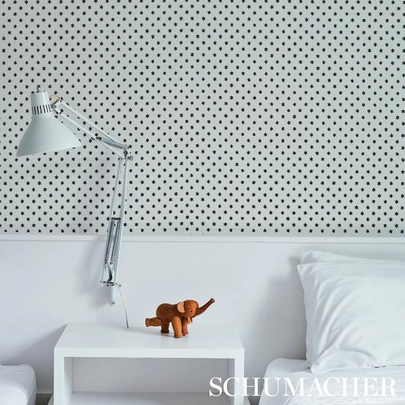 Schumacher Astral Print Wallpaper