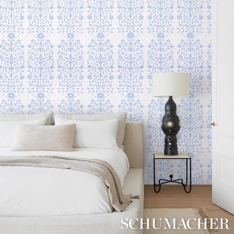 Schumacher Jaipur Mughal Flower Wallpaper