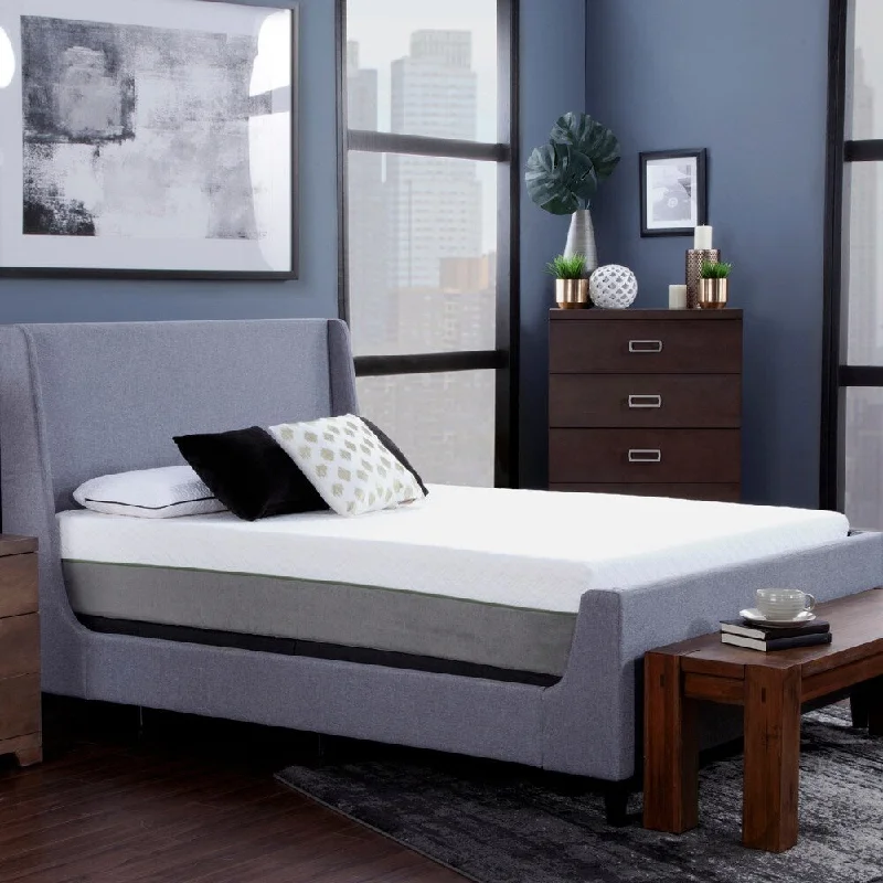 Blissful Nights 12-inch Copper Infused Memory Foam Mattress