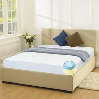 Comfort Memories Memory Foam 8-inch King-size Mattress and Foundation Set