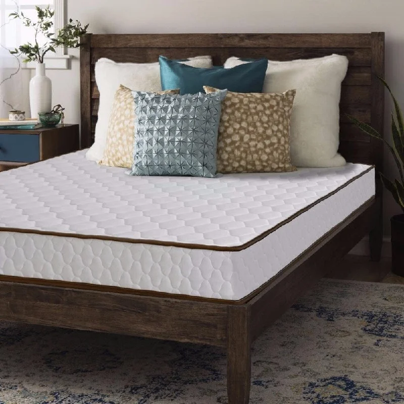 Full Size Mattress Tight Top Innerspring 7 Inch By Crown Comfort