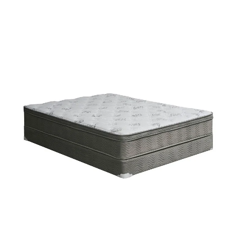 Hima 11 Inch Euro Top King Mattress, Dense Foam, Bonnell Coil Innerspring