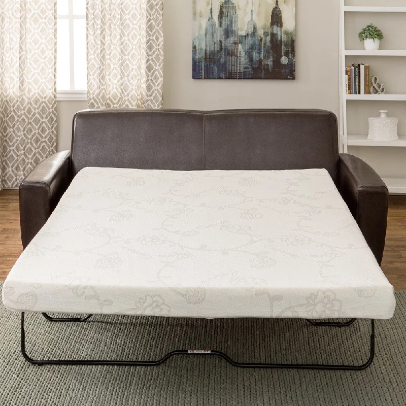 InnerSpace 4.5-inch Memory Foam Full-size Sofa Sleeper Mattress