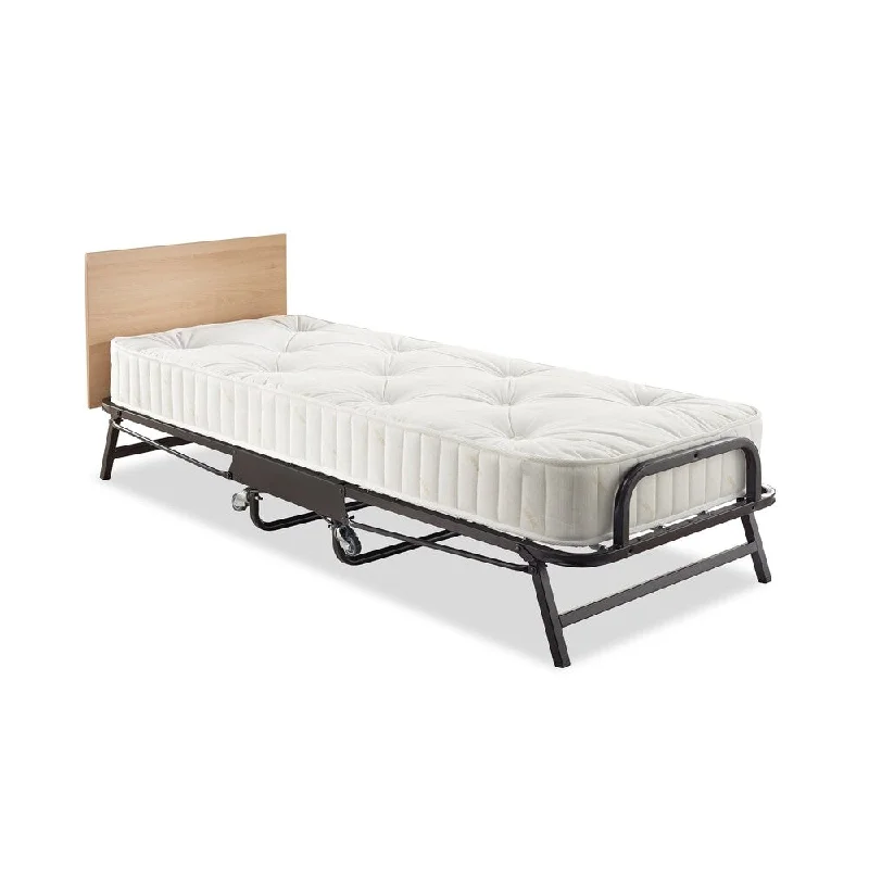 Jay-Be Hospitality Folding Bed with Deep Spring Mattress and Headboard