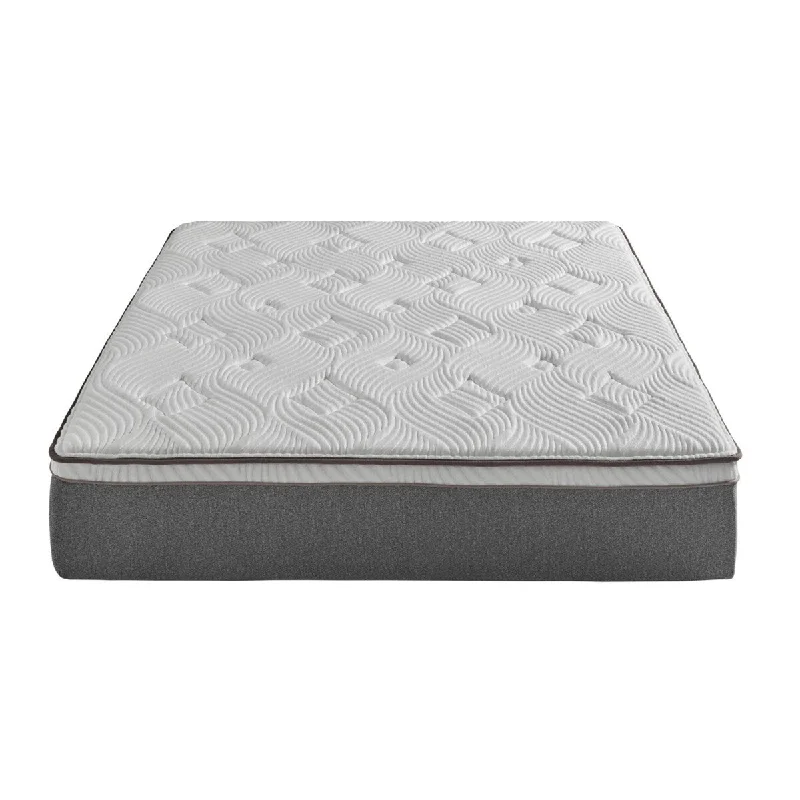 Lexicon Home Decorative 12" Eastern King Gel Memory Mattress