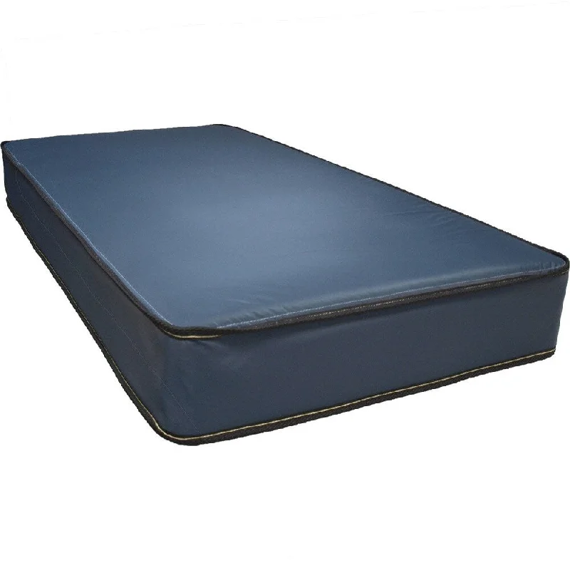 Narrow Twin-size Waterproof Mattress - Navy