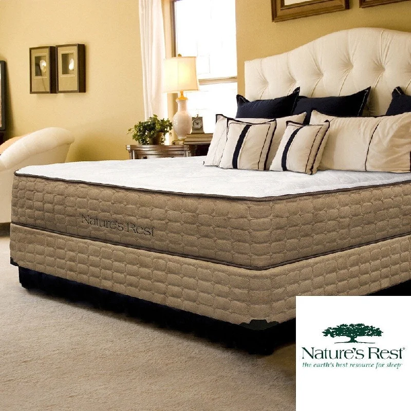 Nature's Rest Embrace Plush Latex Full-size Mattress and Foundation Set