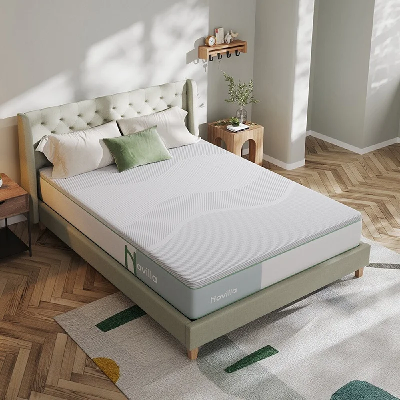 Novilla 10-inch Gel Memory Foam Hybrid Mattresses