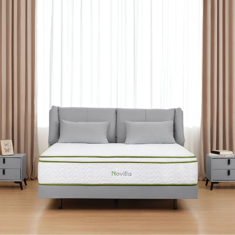 Novilla 10-inch Gel Memory Foam Hybrid Pocket Spring Mattress