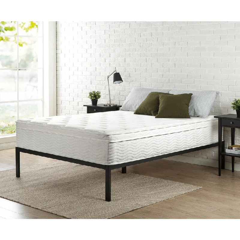 Priage by Zinus 12 inch Twin-size Euro Box Top Spring Mattress