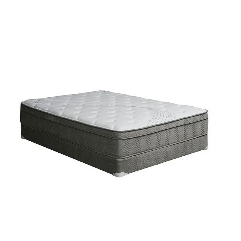 Seh 12 Inch Euro Top Full Mattress, Dense Foam, Pocket Coil, Quilted Cover