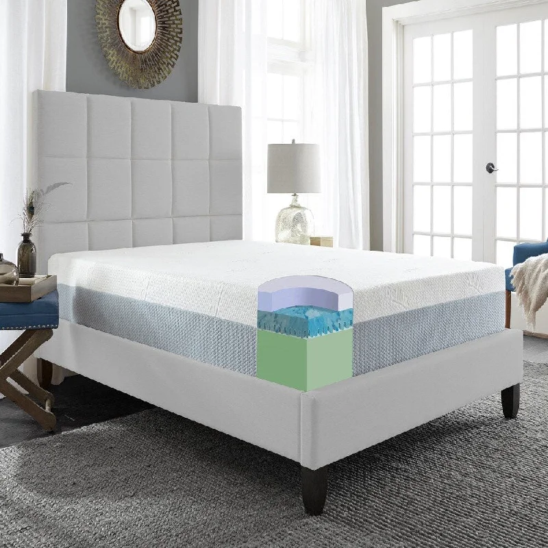 Sleep Sync 10-inch King-size Memory Foam Mattress