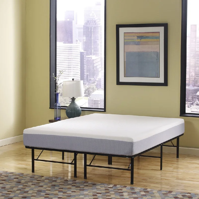 Sleep Sync 6-inch Twin Mattress and Frame Set